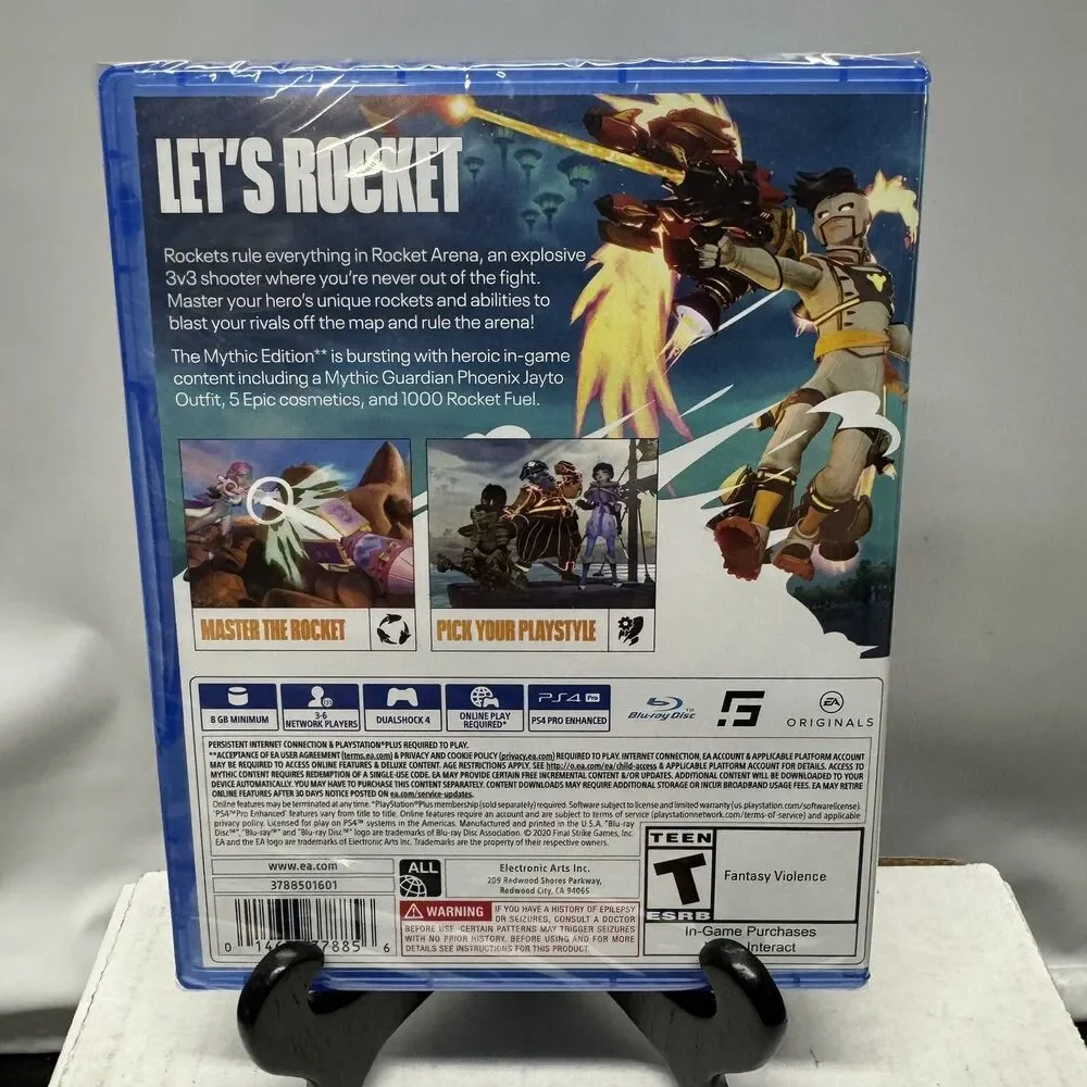 Rocket Arena Mythic Edition PS4 PlayStation 4 Brand New Sealed EA Electronic Art